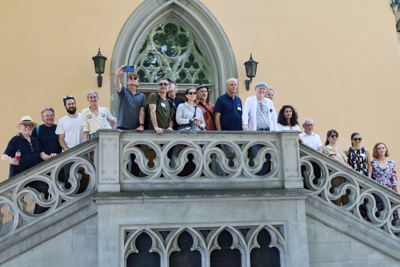 Die anwesenden Forograf*innen beim Artist Walk