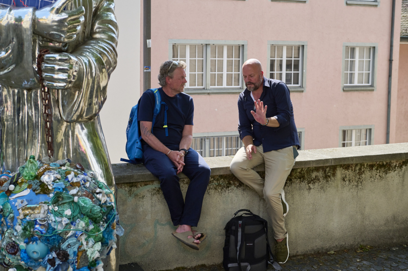 Chris de Bode und Lars Boering