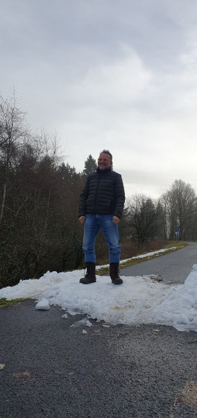 Thomas im "Schnee" #1