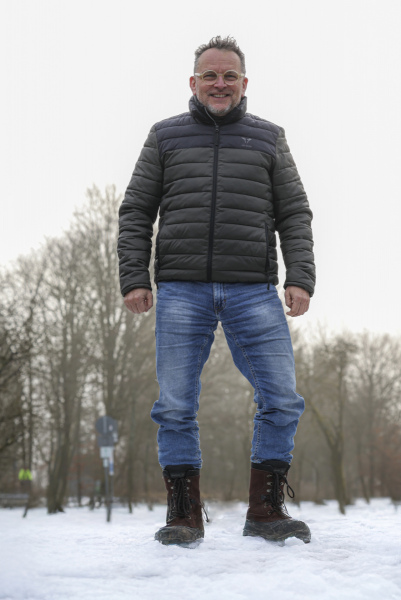 Thomas im "Schnee" #2