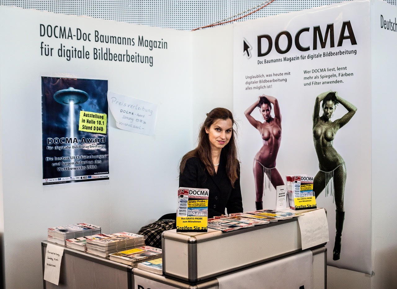 DOCMAs erster Photokina-Stand (2004)