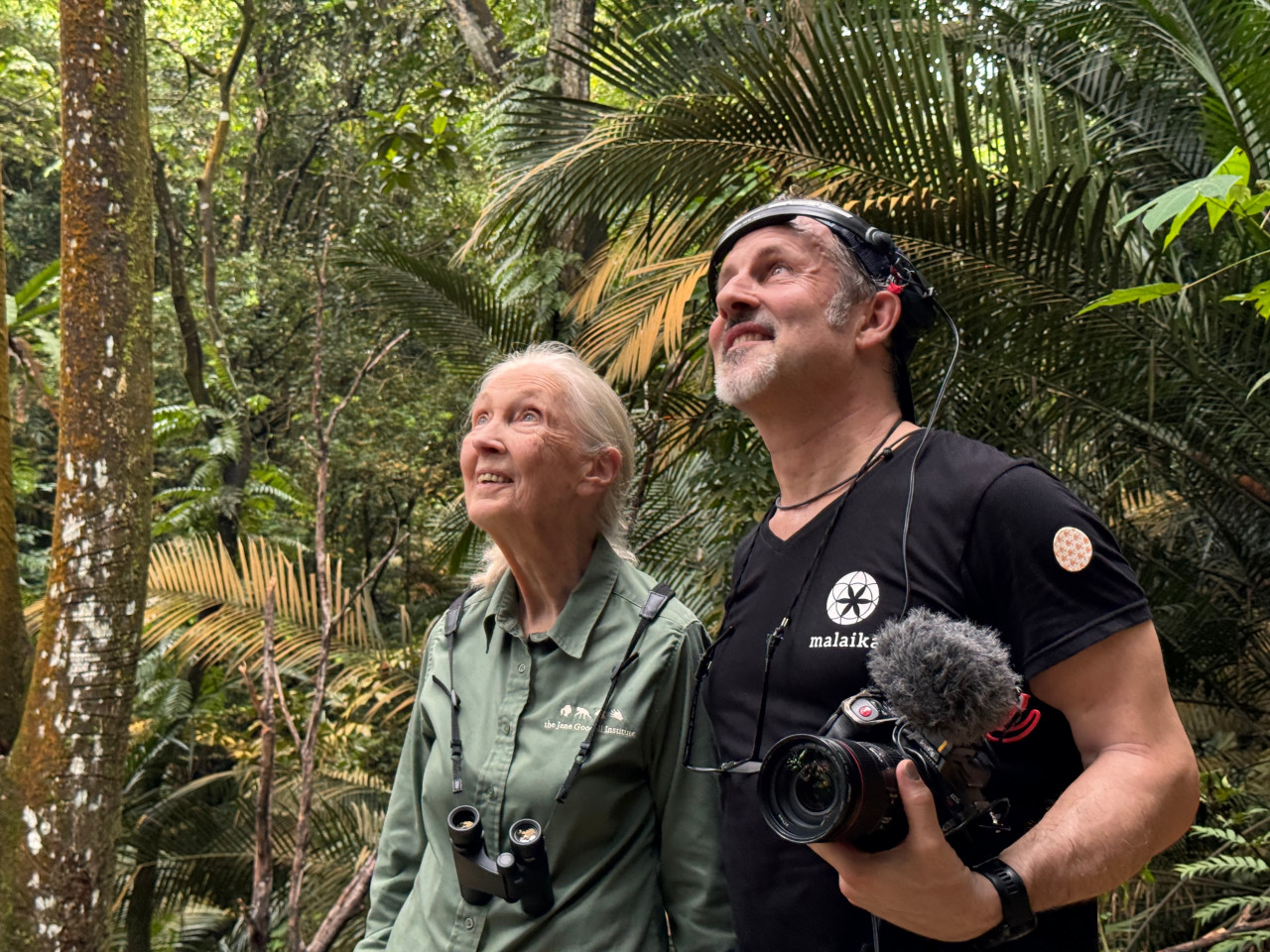 FPC491 - Im Gespräch mit Filmemacher und Regisseur Richard Ladkani, seine Arbeiten und die Zeit mit Jane Goodall 9 Fotopodcast Malaika Pictures Jane 3560