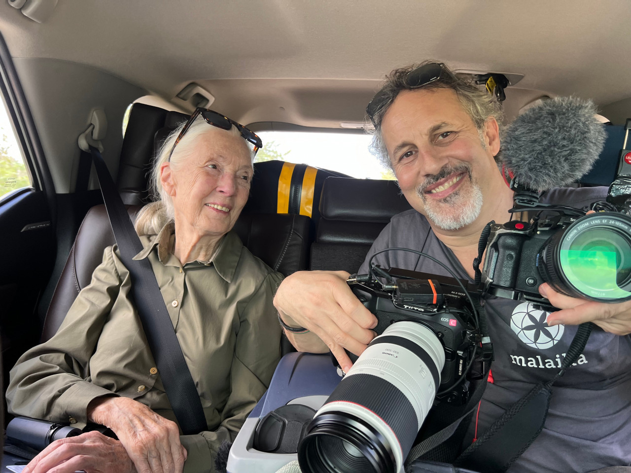 FPC491 - Im Gespräch mit Filmemacher und Regisseur Richard Ladkani, seine Arbeiten und die Zeit mit Jane Goodall 14 Fotopodcast Malaika Pictures Jane 8415