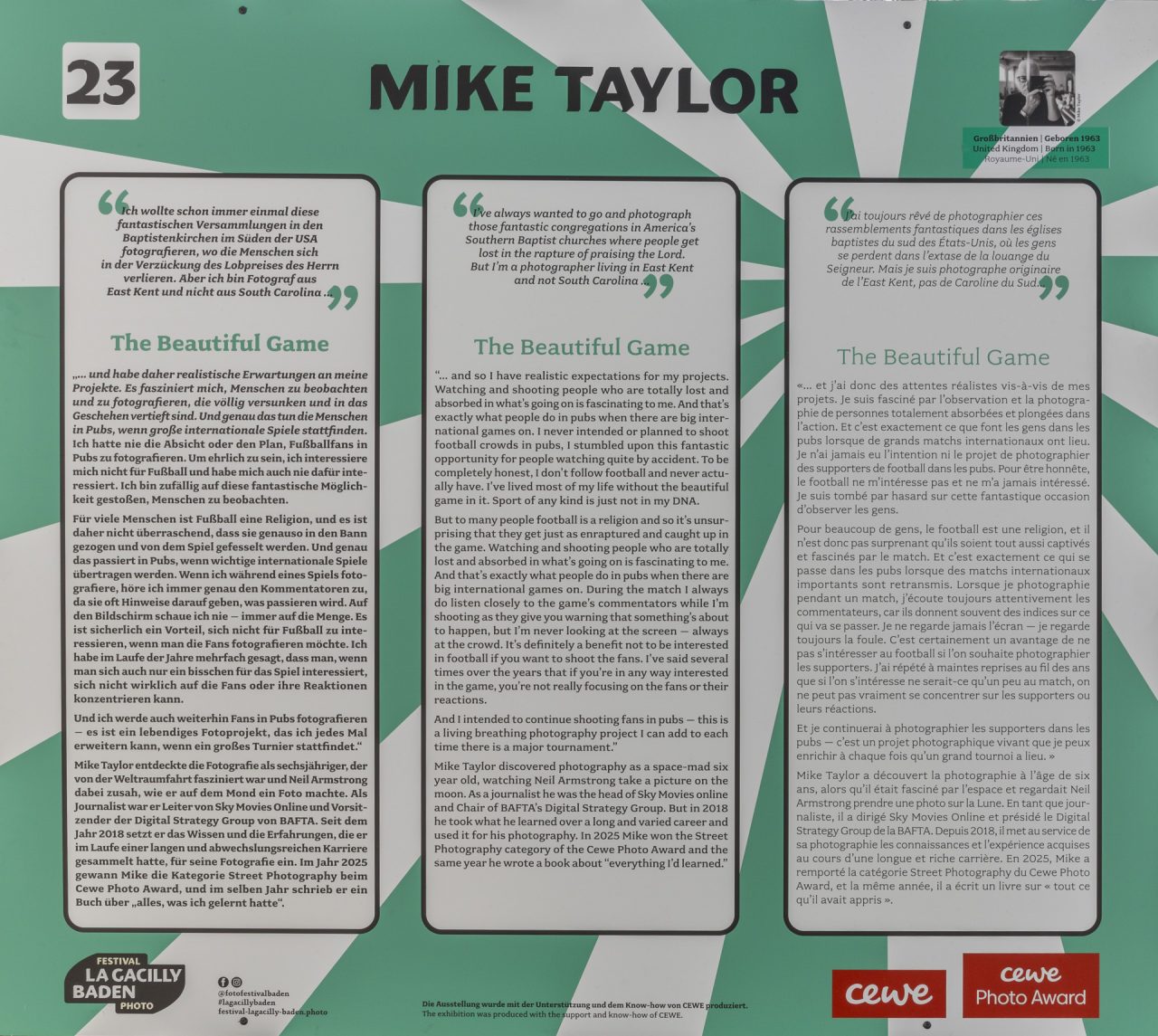 FPC486 - The Beautiful Game - an Interview with Mike Taylor (ENG) 5 Fotopodcast Mike Turnley 19