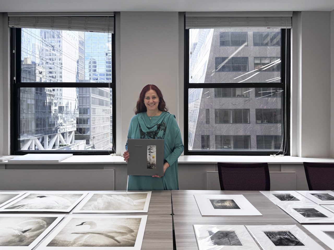 Nicola Hackl Haslinger Artist´s Reception NYC c Ellen M. Friedlander 2024