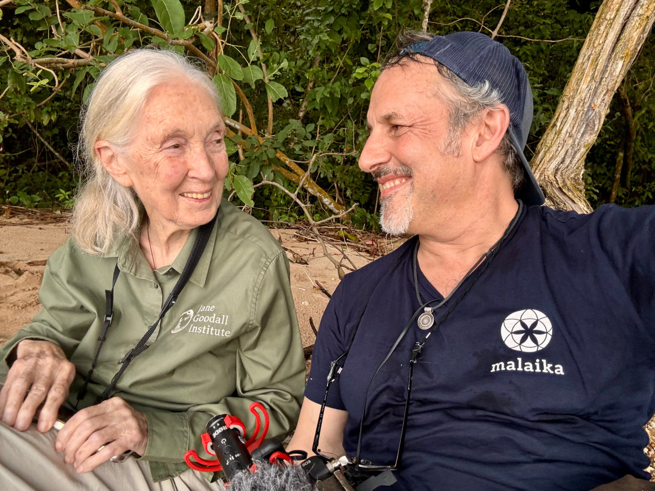 FPC491 - Im Gespräch mit Filmemacher und Regisseur Richard Ladkani, seine Arbeiten und die Zeit mit Jane Goodall 11 Fotopodcast Richard And Jane